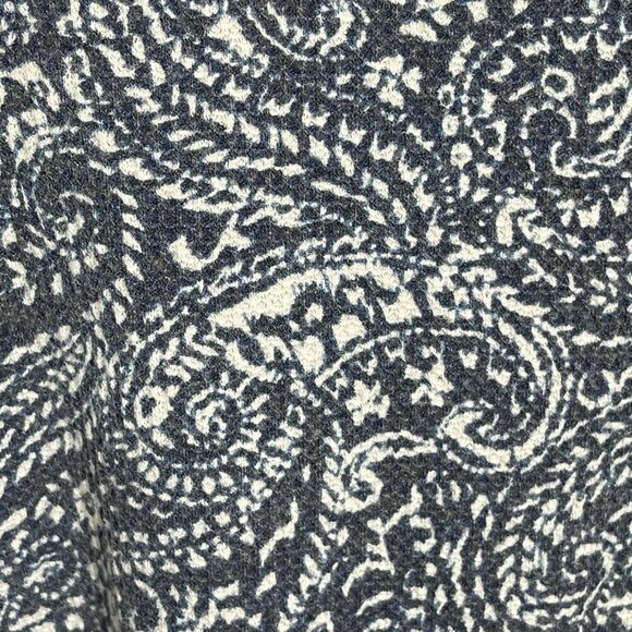 Set of 2 Avenue Tunic Top Waffle V-Neck Long Sleeve Size 22/24 Blue Green Gray - Picture 8 of 10